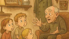 Vicc: A nagypapa háborús sztorija az unokáknak