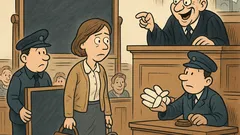 Vicc: Egy nő átmegy a piros lámpán