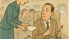 Vicc: A légiutaskísérő megkérdezi az utast…