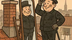 Vicc: Mit mond a kéményseprő a tükörnek?