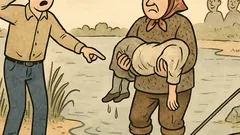 Vicc: Segítség, beleesett a feleségem!