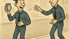 Vicc: Két rendőr sétál a járdán…