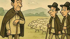 Vicc: Áll a székely juhász a réten