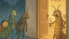 Vicc: A tücsök bulit szervez...