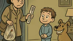 Vicc: Hazajön anyuka, megmostad a kutya fogát