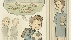 Vicc: Pistike reggel késik az iskolába