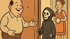 Vicc: Kopog a Halál az ajtón…