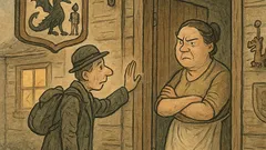 Vicc: Egy vándor bekopog a fogadóba