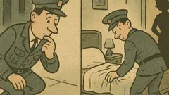 Vicc: Egy rendőr tükröt talál