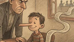 Vicc: Móricka, mi lesz belőled, ha hazudsz?