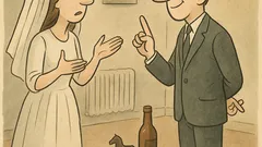Vicc: A menyasszony kérleli a vőlegényt...