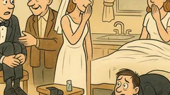 Vicc: Az esküvő előtt a vőlegény szorong