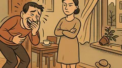 Vicc: Drágám, anyád kiesett az ablakon!