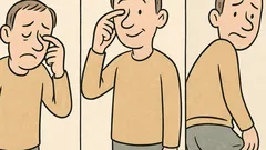 Vicc: Ha a bal szemed viszket...