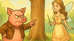 Vicc: Agresszív kismalac találkozik egy jótündérrel