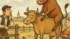 Vicc: Jancsi és Mariska legeltetnek