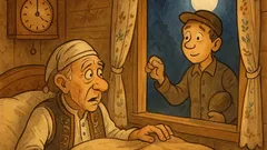 Vicc: Hajnali kettőkor verik az ablakot…