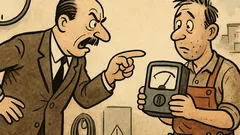 Vicc: Jean, mekkora feszültség van most?