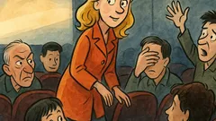 Vicc: A moziban felállt egy szőke nő...