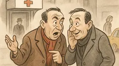 Vicc: Te, Jenő, hallottad? Tibi kórházban!