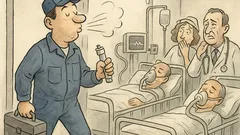 Vicc: Villanyszerelő bemegy az intenzív osztályra…