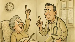 Vicc: Anyós a halálos ágyon sóhajt…