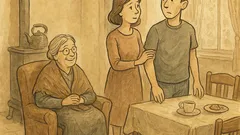 Vicc: Meddig marad, anyuka?