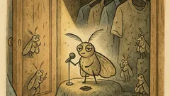 Vicc: Mit énekel a molylepke a szekrényben?